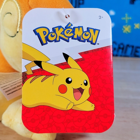 Pokemon Jazwares Chimchar 8" Nintendo Video Gaming Collectible Toy Plush - Picture 10 of 11